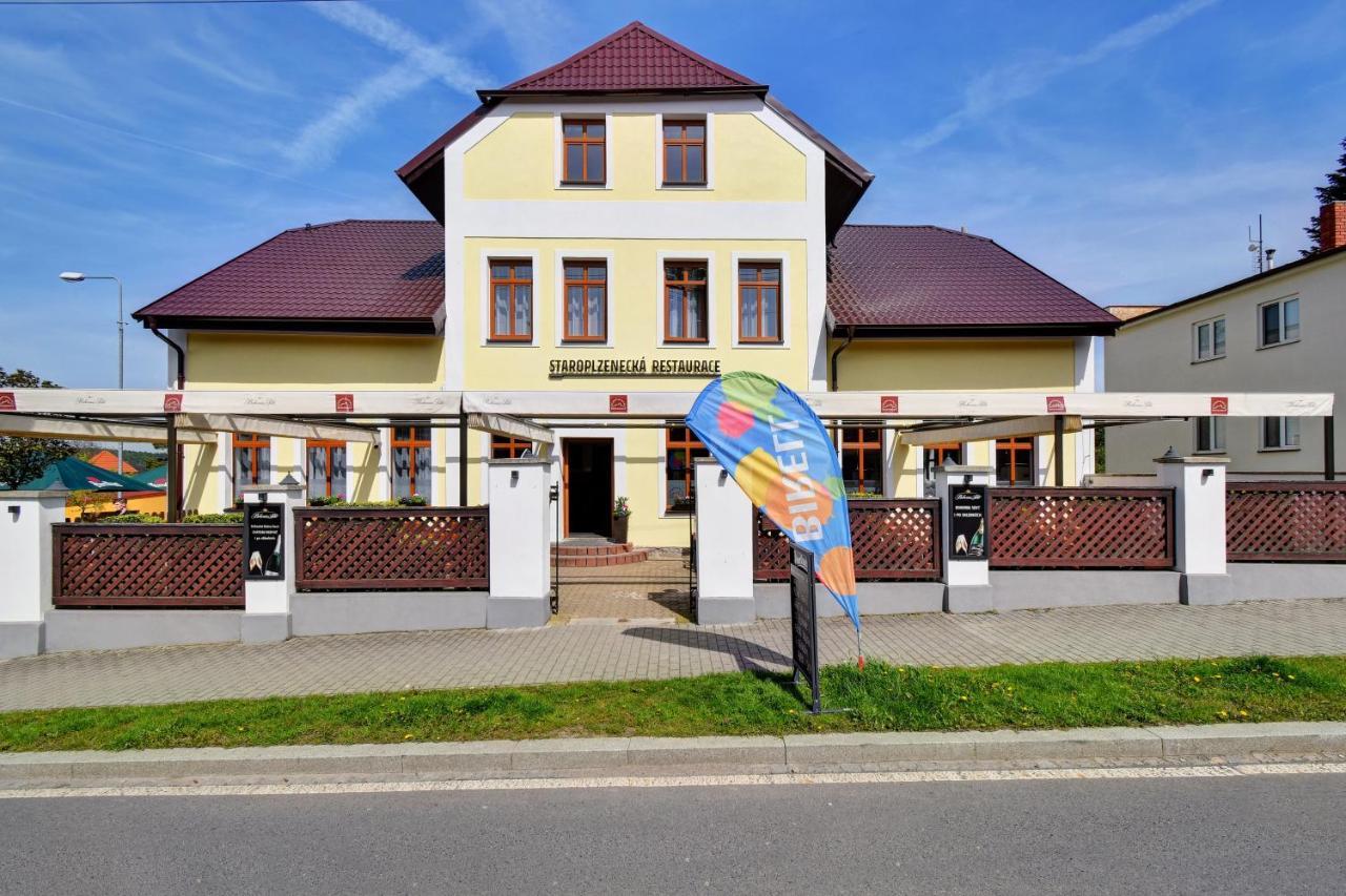 Penzion Pod Radyni Stary Plzenec Exterior foto