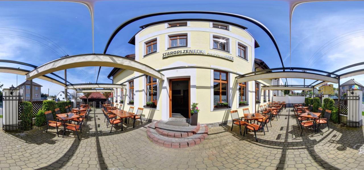 Penzion Pod Radyni Stary Plzenec Exterior foto